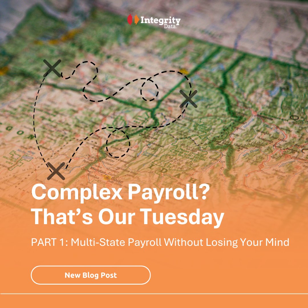 Multi-state payroll? We call that Tuesday. Learn how to manage it manually—and how Integrity Data HRP makes it easy. 👉integrity-data.com/blog/multi-sta…
#Dynamics365bc #PayrollSolutions #TaxCompliance