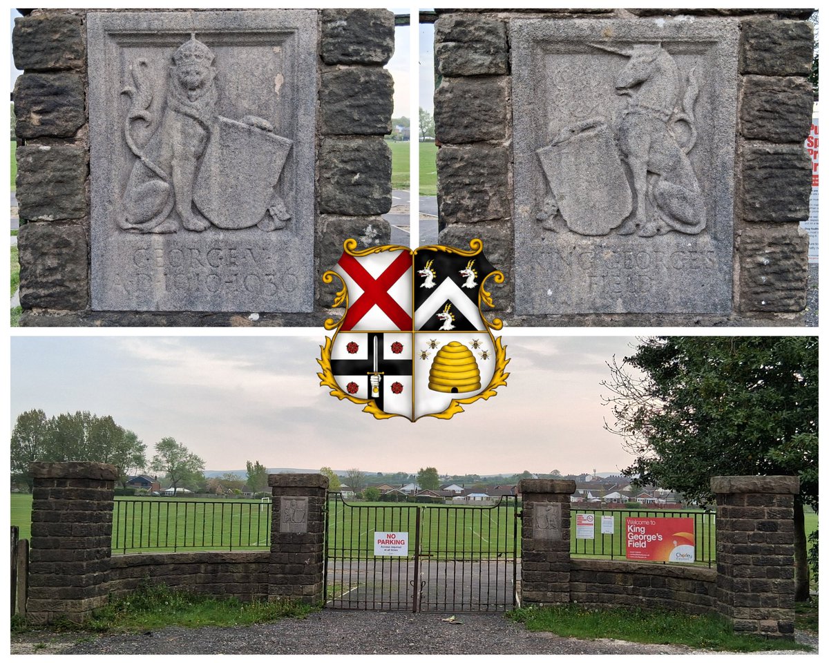 Stuart A Clewlow (@stuartaclewlow) on Twitter photo If you don't go this way, you might not have noticed these stone plaques on the gate posts off Chorley Road, at the entrance to King George's Playing Field, the 'Top Rec'.
A little bit of local history π
#Adlington #Chorley #Lancashire #localhistory
<a href="/AdlingtonTC/">Adlington Town Council</a> If you don't go this way, you might not have noticed these stone plaques on the gate posts off Chorley Road, at the entrance to King George's Playing Field, the 'Top Rec'.
A little bit of local history π
#Adlington #Chorley #Lancashire #localhistory
<a href="/AdlingtonTC/">Adlington Town Council</a>