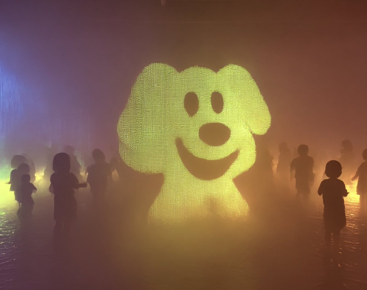 Projection mapped spark?