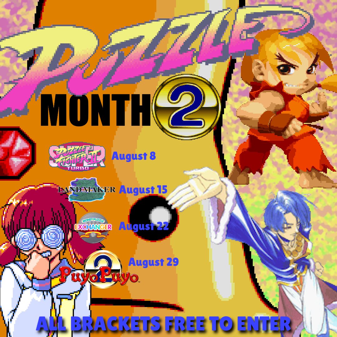 Nathan Schaaf (@nathanschaaf) on Twitter photo For the rest of the month, I will be running puzzle games at <a href="/TravelingCtrlr/">Traveling Controller</a> 's Friday Night Fights! See you there! For the rest of the month, I will be running puzzle games at <a href="/TravelingCtrlr/">Traveling Controller</a> 's Friday Night Fights! See you there!