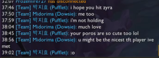 Nicest TFT interaction I've ever had (was 1 off Zyra 3...)