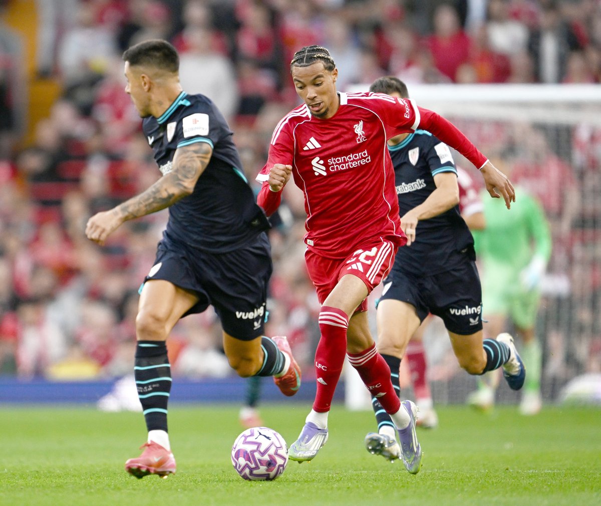 Great to see the team at Anfield again!
 
It was fantastic to watch some of <a href="/LFC/">Liverpool FC</a>’s newest players experience the iconic stadium for the first time, and to watch rising stars get valuable minutes.
 
Next stop: Wembley! 
 
#OrionxLFC #LFC #YNWA