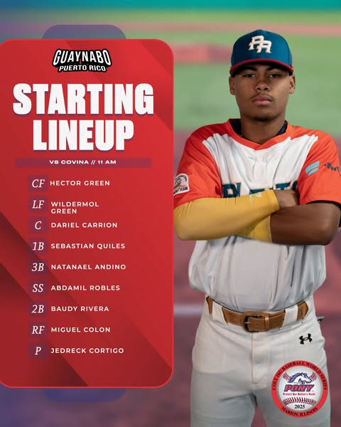 𝐖𝐢𝐧 𝐨𝐫 𝐠𝐨 𝐡𝐨𝐦𝐞.
The road to the championship starts now as Covina (CA) and Guaynabo (PR) square off in an 11:00 a.m. elimination game.

FOLLOW THE BRACKET HERE: bit.ly/ColtBracket2025 
FOLLOW GAMECHANGER: bit.ly/ColtGamechange… 
LIVESTREAM: bit.ly/2025COLTWORLDS…