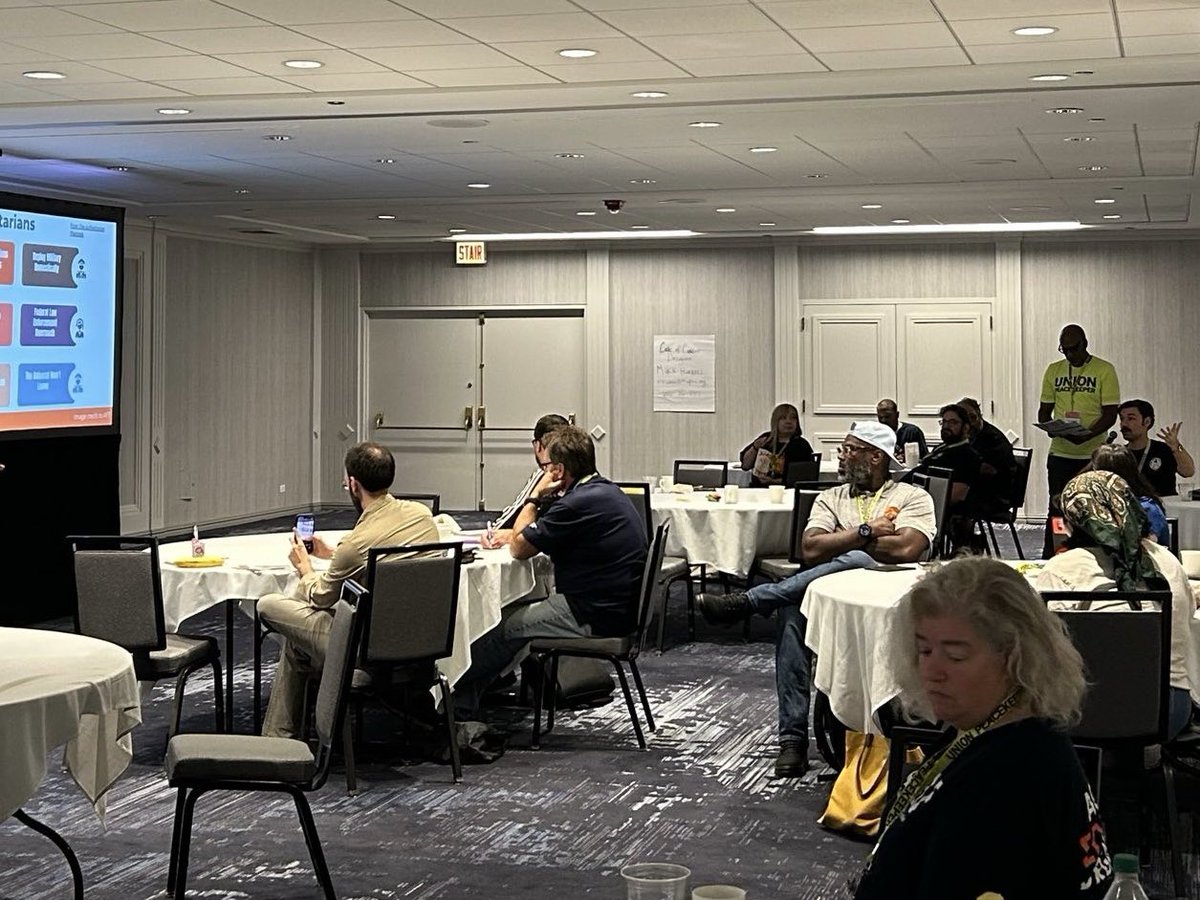 The #BetterInAUnion bus tour is bringing the heat for freedom, fairness and security!

America’s unions are in Chicago today for a training in peaceful mass mobilizations and civil disobedience. We’re building worker power and solidarity nationwide for ALL working people.