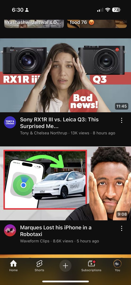 Youtubers are always stressed 😂 #mkbhd #tonyandchelsea