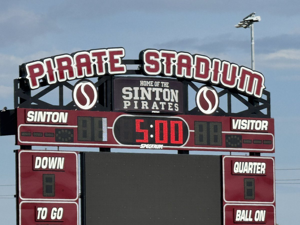 Chris Thomasson - KIII Sports (@christhomasson7) on Twitter photo Going live out in Sinton tonight at practice. It’s a day of Pirates’ previews:
6 PM - London
10 PM - Sinton
#3SportsBlitz <a href="/kiii3sports/">Kiii 3Sports Blitz</a> <a href="/kiii3news/">KIII 3 News</a> Going live out in Sinton tonight at practice. It’s a day of Pirates’ previews:
6 PM - London
10 PM - Sinton
#3SportsBlitz <a href="/kiii3sports/">Kiii 3Sports Blitz</a> <a href="/kiii3news/">KIII 3 News</a>