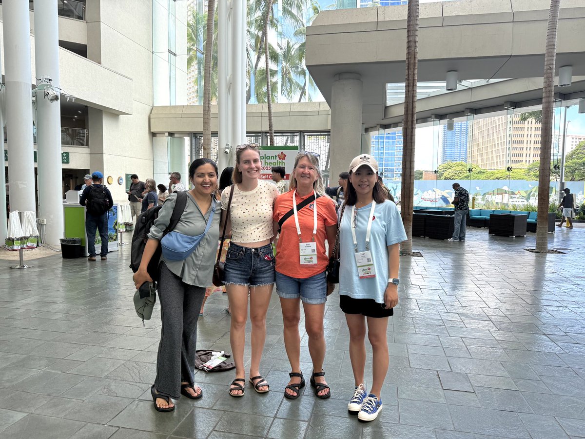 microbe_host's tweet image. Attending #PlantHealth2025 meeting @plantdisease @MSUAgBio