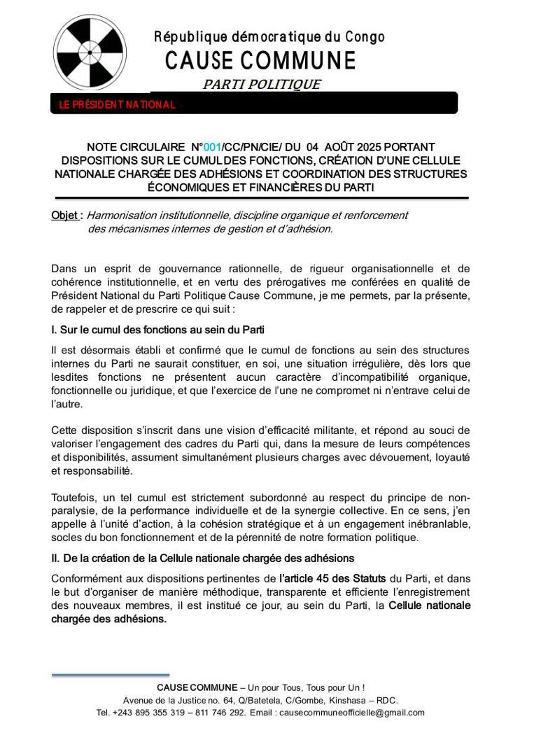 CAUSE COMMUNE Officiel tweet media