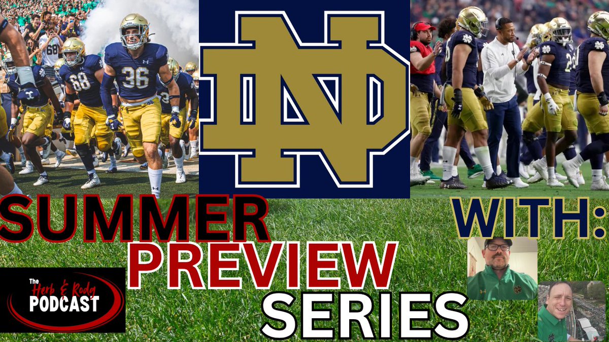 Herb N Rodg Podcast (@rodg_herb) on Twitter photo It's Notre Dame time? Join us tonight as <a href="/5FootNothinPod/">5 Foot Nothin, 100 & Nothin</a> and <a href="/SRat44/">Shane Ratliff</a> both join us to break down all things Notre Dame! Should be a fun one. If nothing else you have a good chance that one of these guys will be drunk!
youtube.com/live/pZqcjh_wf… It's Notre Dame time? Join us tonight as <a href="/5FootNothinPod/">5 Foot Nothin, 100 & Nothin</a> and <a href="/SRat44/">Shane Ratliff</a> both join us to break down all things Notre Dame! Should be a fun one. If nothing else you have a good chance that one of these guys will be drunk!
youtube.com/live/pZqcjh_wf…