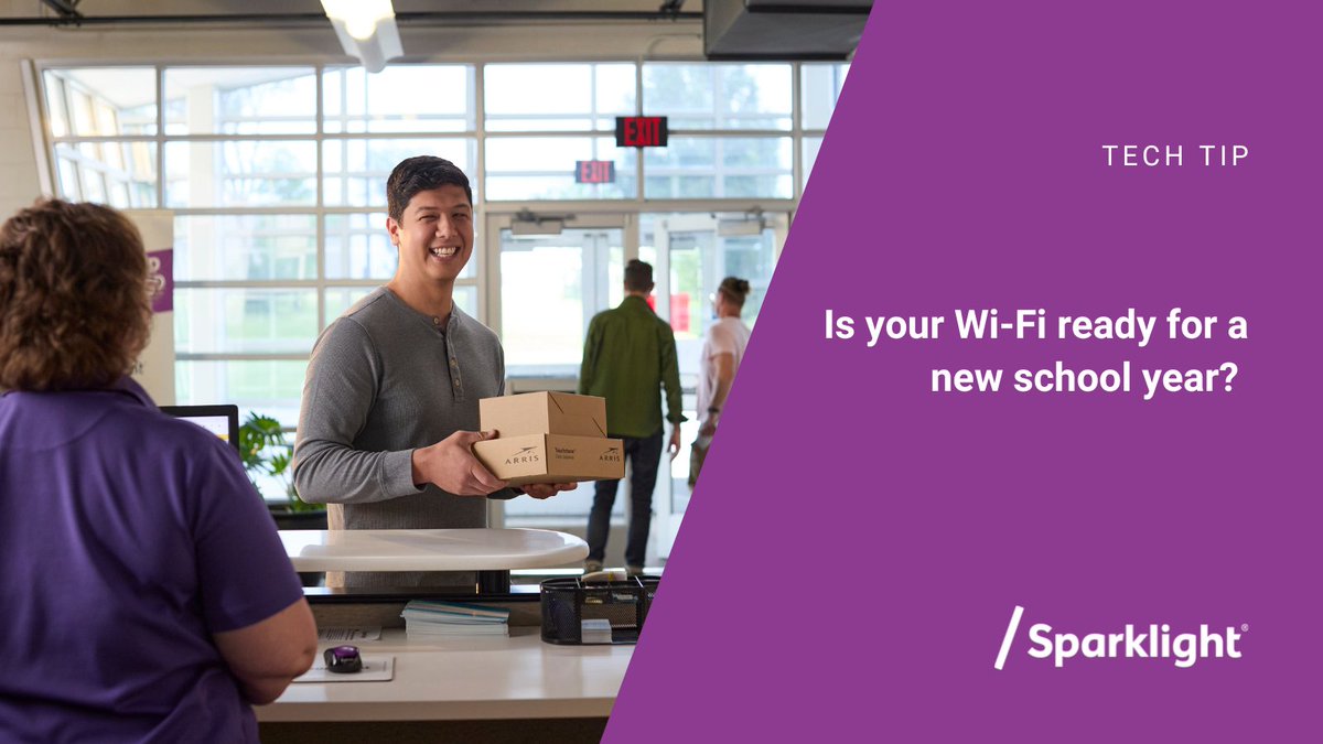 sparklightcares's tweet image. Back to school = back to smart! 📚💡
Make sure your internet can handle all the study tools, video calls &amp;amp; homework hustle.
Need an upgrade? 👉 sparklight.com
#BackToSchool #Sparklight #StudySmart