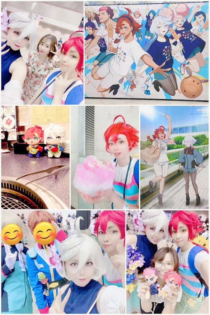 2年前の今日は魔女フェスの日！！
懐かしい💕
行きましたねぇ、大きなかき氷食べましたねぇ🍧

ここに写ってる以外の遥かにたくさんの方、海外からの方とも交流させて頂いた嬉しい日でもありました💕

ちなみに、私たちはこの日発売のアクスタ衣装で参戦しておりましたー🌻💐