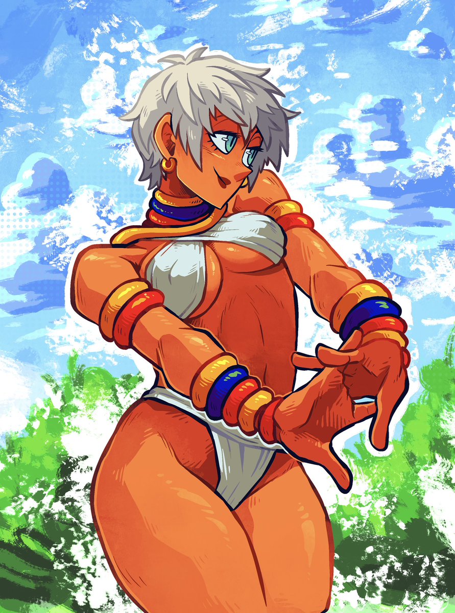 I did an #Elena.  #StreetFighter6