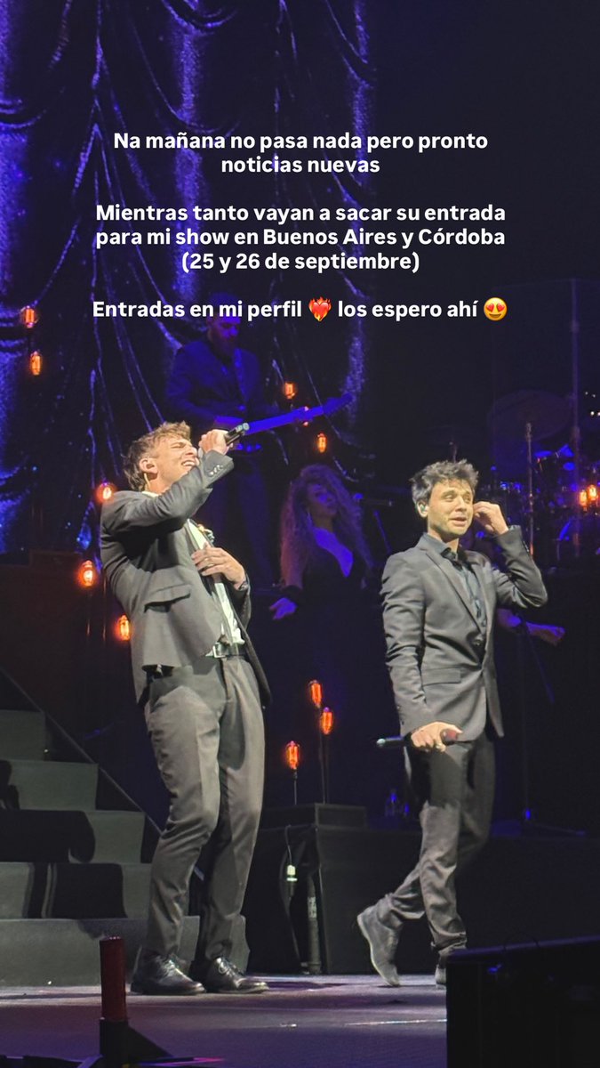Bauti Mascia Updates (@bauti_peru) on Twitter photo ๐๐๐จ๐ง๐ ๐ ๐๐ฆ๐๐๐ ๐ฆ๐ฏ ๐ค๐ฐ๐ฏ๐ค๐ช๐ฆ๐ณ๐ต๐ฐ โคโ๐ฅ
๐ ๐ฎ๐ฑ ๐ฆ๐๐ฃ๐ง๐๐๐ ๐๐ฅ๐
๐Ciudad de las Artes - Cรณrdoba
๐ ๐ฎ๐ฒ ๐ฆ๐๐ฃ๐ง๐๐๐ ๐๐ฅ๐
๐Niceto Clubย -ย Buenosย Aire
Entradas disponibles en
๐ซ: linktr.ee/bautimascia_?fโฆ ๐๐๐จ๐ง๐ ๐ ๐๐ฆ๐๐๐ ๐ฆ๐ฏ ๐ค๐ฐ๐ฏ๐ค๐ช๐ฆ๐ณ๐ต๐ฐ โคโ๐ฅ
๐ ๐ฎ๐ฑ ๐ฆ๐๐ฃ๐ง๐๐๐ ๐๐ฅ๐
๐Ciudad de las Artes - Cรณrdoba
๐ ๐ฎ๐ฒ ๐ฆ๐๐ฃ๐ง๐๐๐ ๐๐ฅ๐
๐Niceto Clubย -ย Buenosย Aire
Entradas disponibles en
๐ซ: linktr.ee/bautimascia_?fโฆ