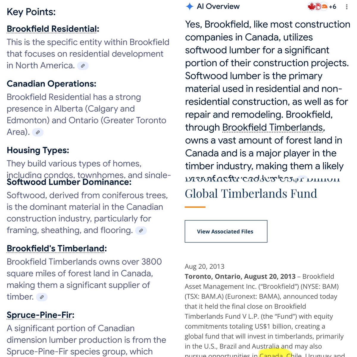 Brookfield must be jumping for joy with Carney’s announcement today. Carney’s assets is multiplying..