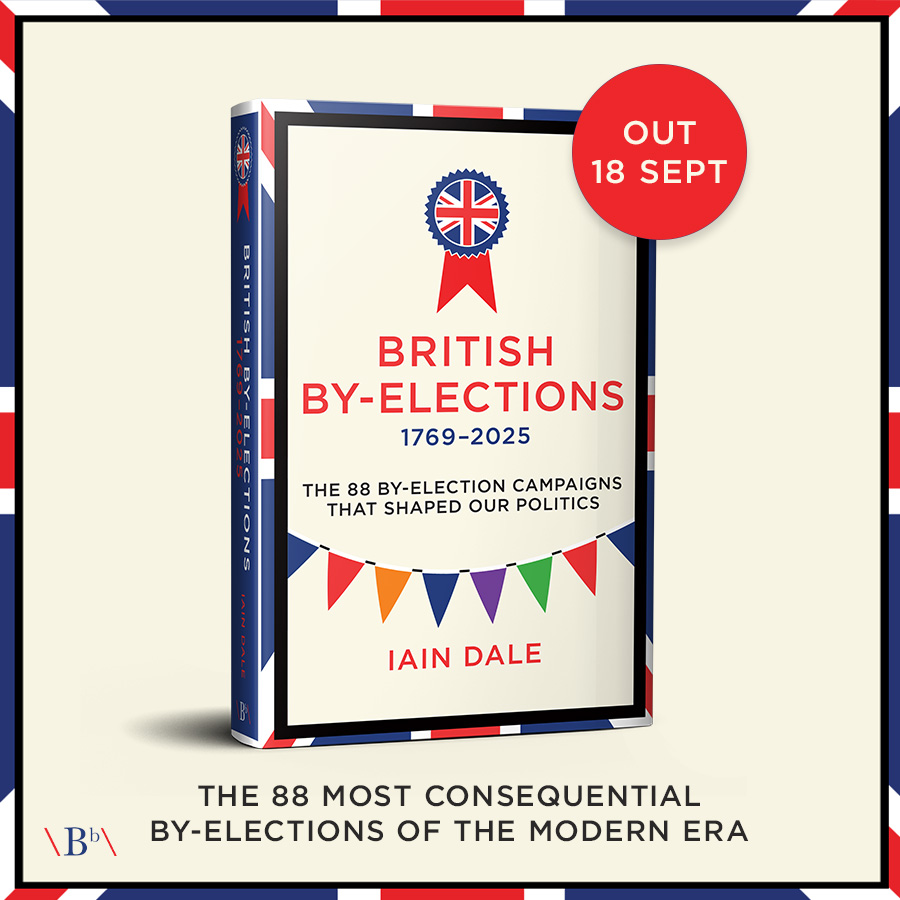 My next book is published on 18 Sept. 732 pages of essays on the most important by-elections 1789 to 2025. Buying it qualifies you for official political geek status. 88 different by-elections by 87 different authors. Full list and preorder details here
politicos.co.uk/products/by-el…