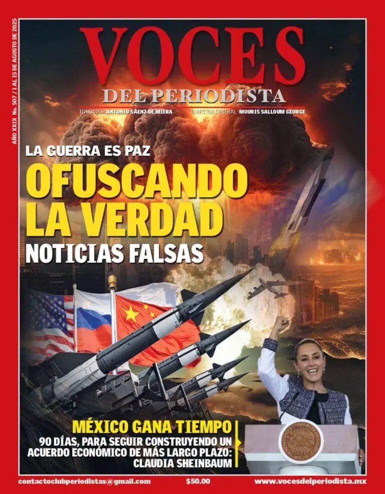 Voces del Periodista, edición 507, correspondiente del 1 al 15 de agosto del 2025. 

vocesdelperiodista.com/voces-del-peri…