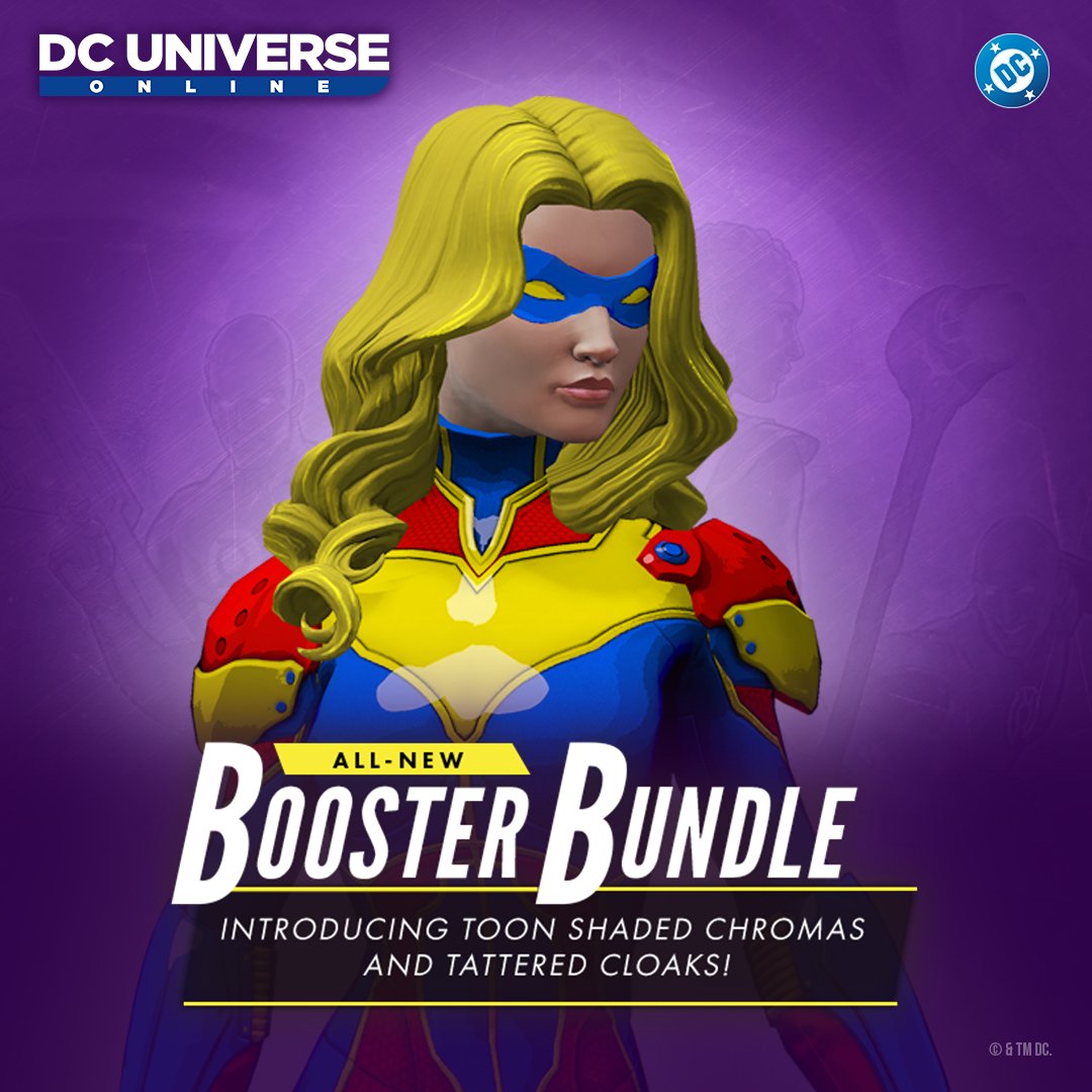A brand new Booster Bundle has landed!
💥New Cloaks, Chromas, and more. 
💥Available August 5 to September 1

dcuniverseonline.com/news/booster-b…

 #DCUO #Steam #Playstation #Xbox #Switch