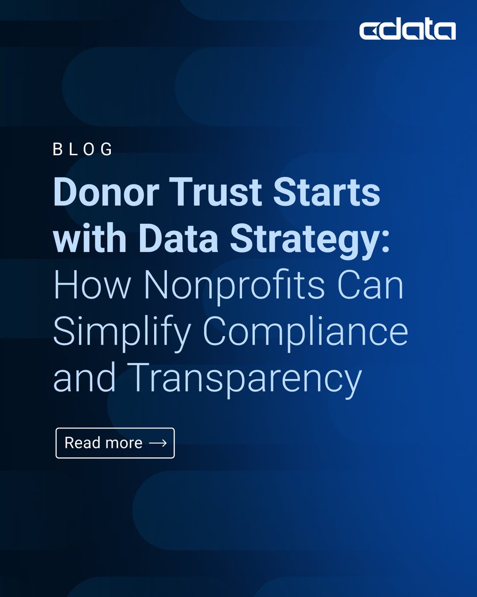 cdatasoftware's tweet image. Donor trust starts with connected data: bit.ly/40R2dTI 📊 CData Connect Cloud unifies CRMs, accounting tools &amp;amp; cloud apps—so nonprofits can report in real time without tech headaches. 

#Nonprofit #DataTransparency #DonorTrust