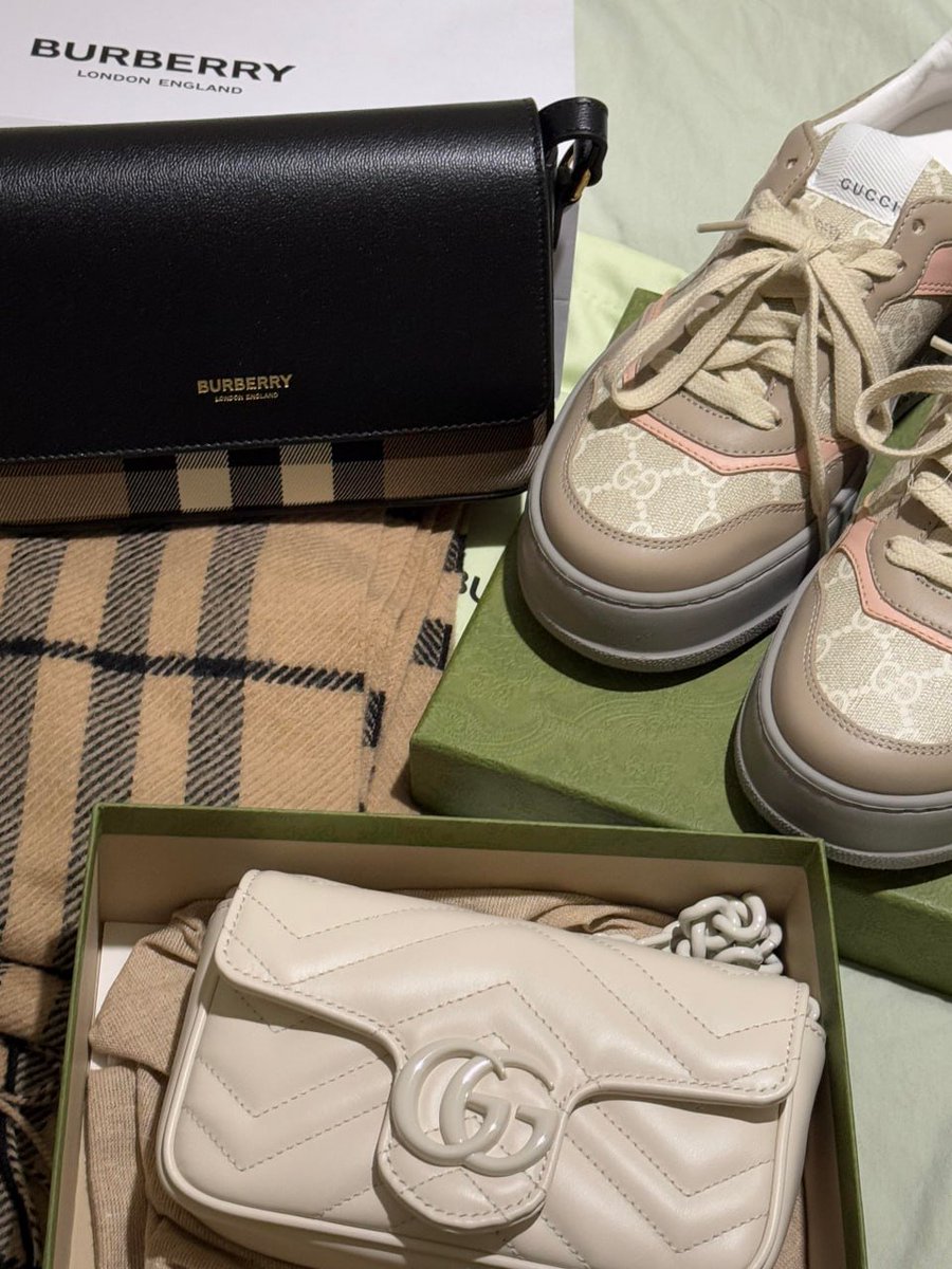 Treat yourself to luxury! 👜👟✨