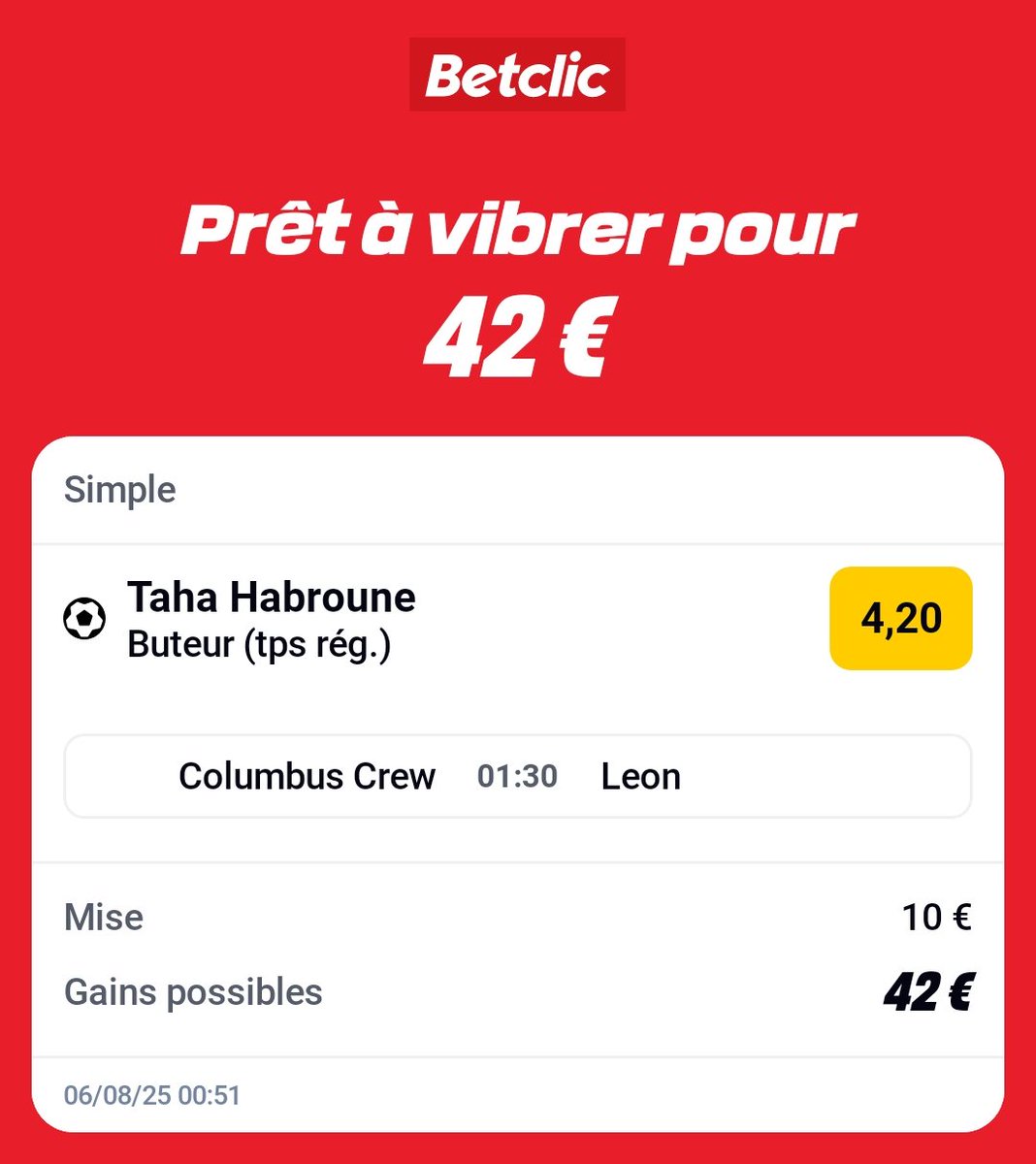 🎯 Une cote de 4.20 pour l’attaquant de pointe face à une équipe mexicaine de bas de tableau ? Franchement, c’est une sacrée value !

#TeamParieur