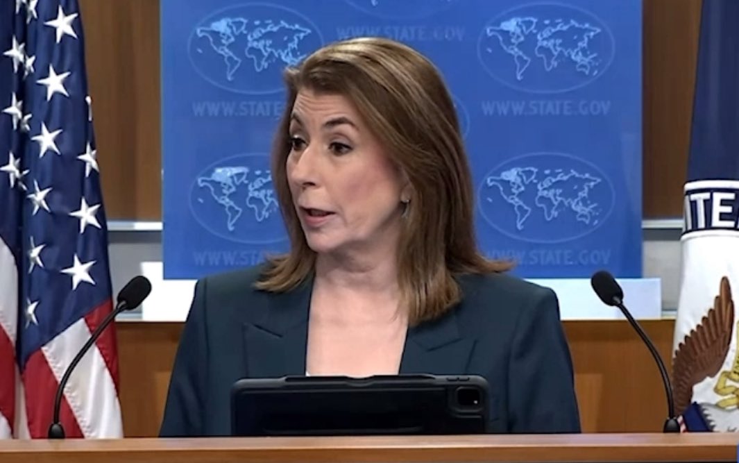 The Coalition has been dealt a heavy blow after insisting the relationship b/w Australia &amp; the US is at its “lowest point ever” under Albanese, after US State Dept spokesperson Tammy Bruce claims the relationship b/w Australia &amp; the US is “terrific” and “never been stronger”