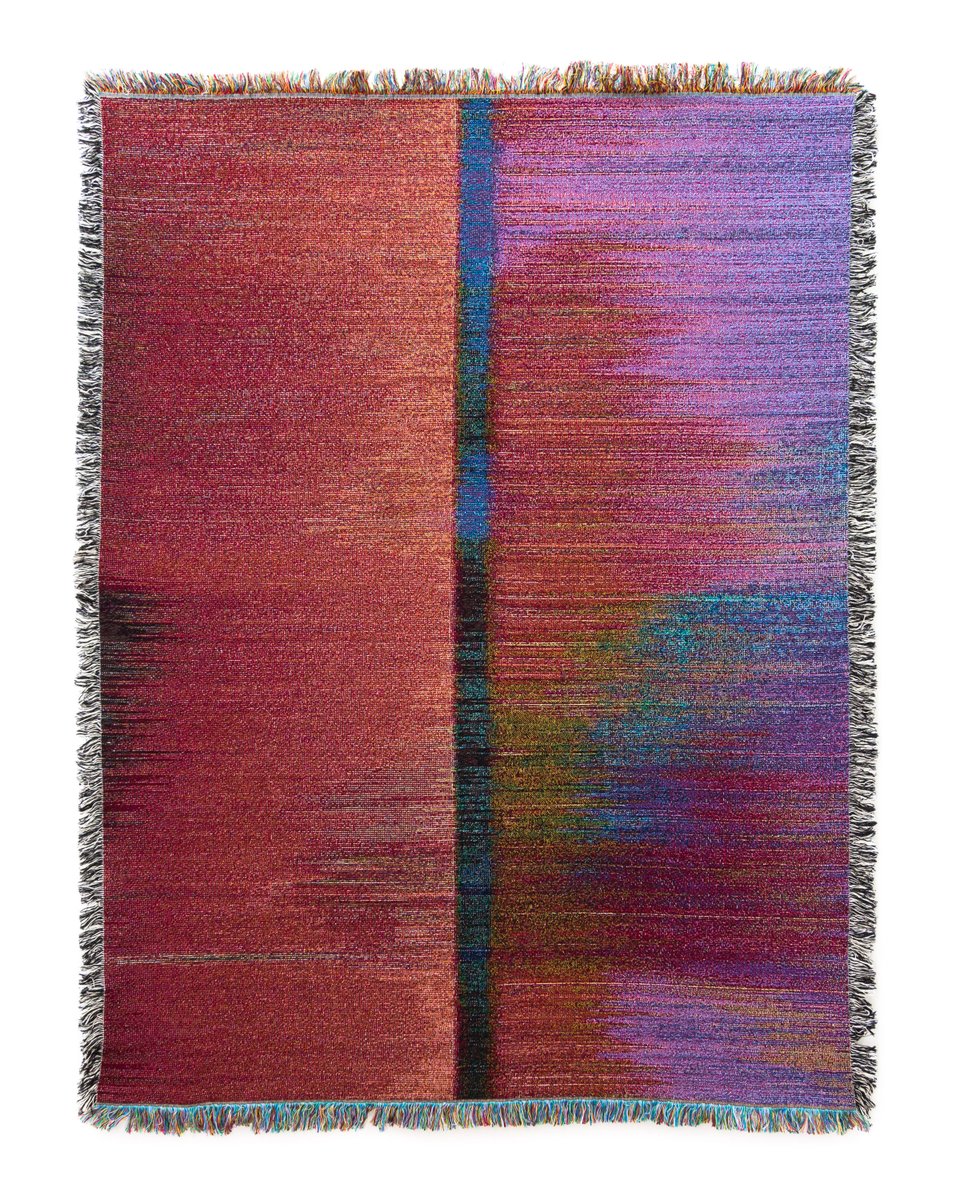 GlitchTextiles's tweet image. DCP Series

1. DCP_1383 Throw - Front
2. DCP_1383 Throw - Detail
3. DCP_1383 Throw - Detail

glitchtextiles.com

#circuitbent #glitchart #circuitbending #digitalphotography #experimentalphotography #glitchtextiles #textiles #textiledesign #textileart #woven