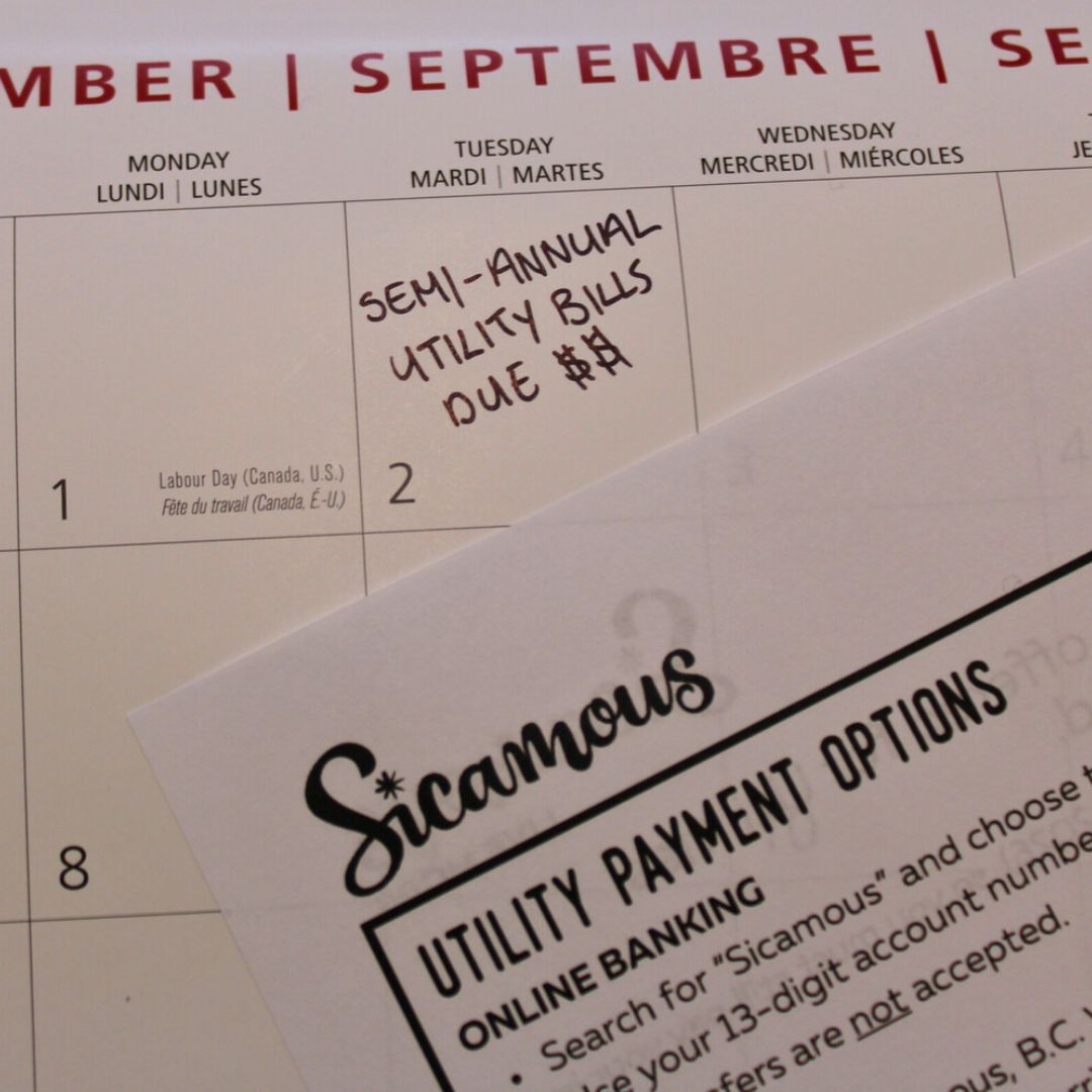 Semi-Annual Utility Bills have been sent out to mailboxes.📫
Payments are due September 2, 2025.

We are also accepting applications for a Pre-Authorized Withdrawal Program starting January 2026.

Learn more here: ow.ly/r07550WAlZN