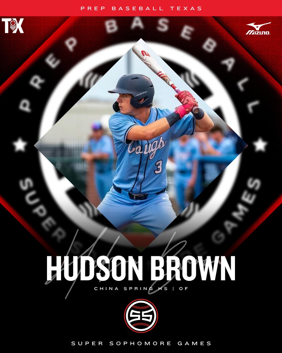 Prep Baseball Texas (@prepbaseball_tx) on Twitter photo #TXLASSG25: ๐๐ก๐ฉ๐๐ง๐ ๐๐๐๐๐ฃ๐ง๐๐ ๐๏ธ
โ28 Husdon Brown (China Spring HS) is headed to the ๐๐/๐๐ ๐๐ฎ๐ฉ๐๐ซ ๐๐จ๐ฉ๐ก๐จ๐ฆ๐จ๐ซ๐ ๐๐๐ฆ๐๐ฌ at <a href="/AggieBaseball/">Texas A&M Baseball</a> on August 9-10th. <a href="/prepbaseball/">Prep Baseball</a>
<a href="/PBRGreen_/">Ben Green</a> | <a href="/MSemlerPBR/">Max Semler</a> #TXLASSG25: ๐๐ก๐ฉ๐๐ง๐ ๐๐๐๐๐ฃ๐ง๐๐ ๐๏ธ
โ28 Husdon Brown (China Spring HS) is headed to the ๐๐/๐๐ ๐๐ฎ๐ฉ๐๐ซ ๐๐จ๐ฉ๐ก๐จ๐ฆ๐จ๐ซ๐ ๐๐๐ฆ๐๐ฌ at <a href="/AggieBaseball/">Texas A&M Baseball</a> on August 9-10th. <a href="/prepbaseball/">Prep Baseball</a>
<a href="/PBRGreen_/">Ben Green</a> | <a href="/MSemlerPBR/">Max Semler</a>