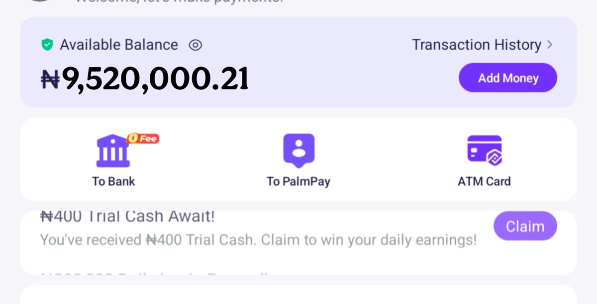 _egungunn's tweet image. :Mentioned you

Drop your ACCOUNT details for ₦500k Business owners/Student/Followers. 

Once I see you in my replies, I’ll credit you. Billions