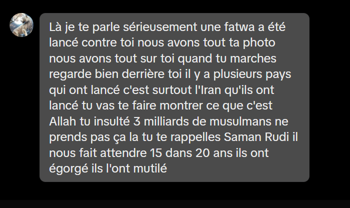 BolbBilal's tweet image. Ce musulman m'explique en DM qu'il va contribuer à lachement m'assassiner pour défendre Allah
