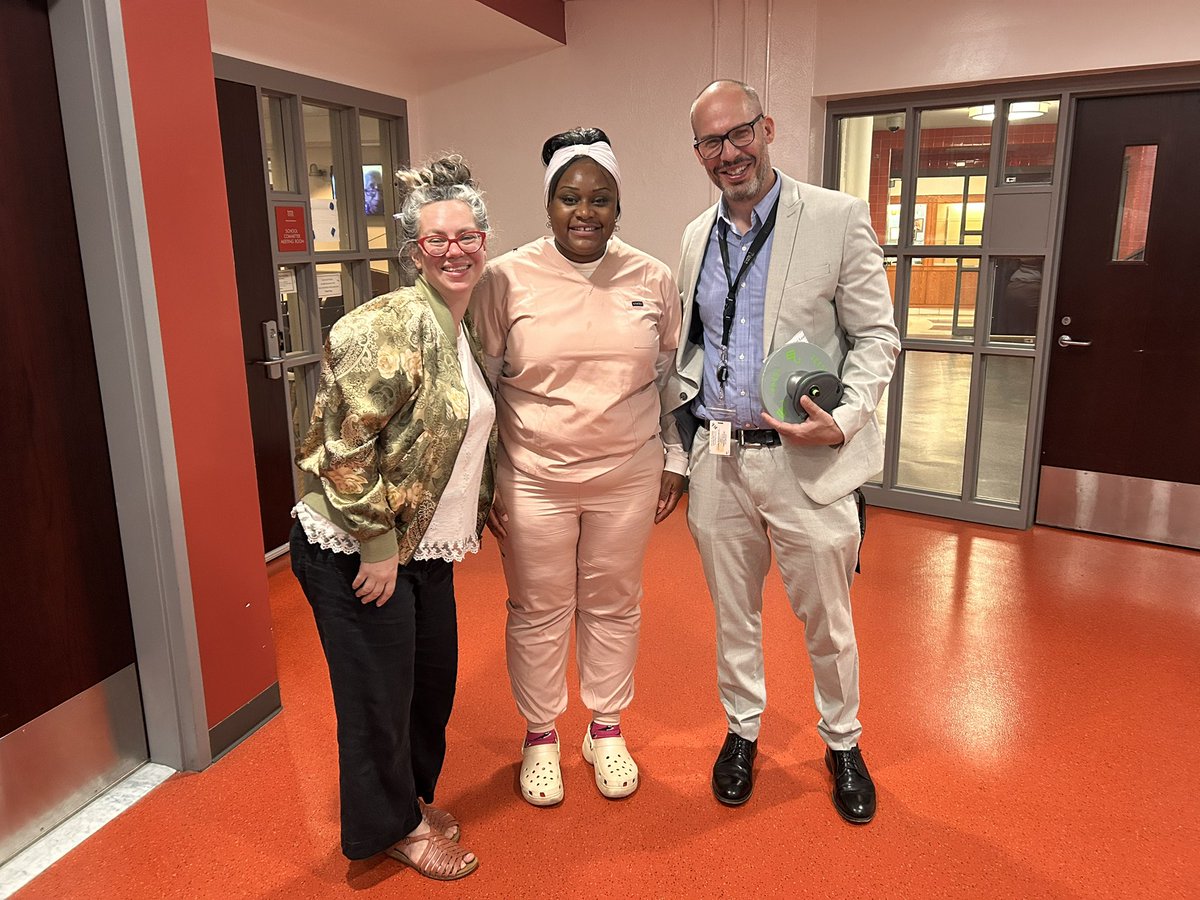 BattleLaqueen's tweet image. At the @cambridge_cpsd August 2025 School Committee Meeting, with @AndRindge Principal Allan Gehant and also running for school committee, parent and activist Anne Coburn. #cpsd #cambridgepublicschools