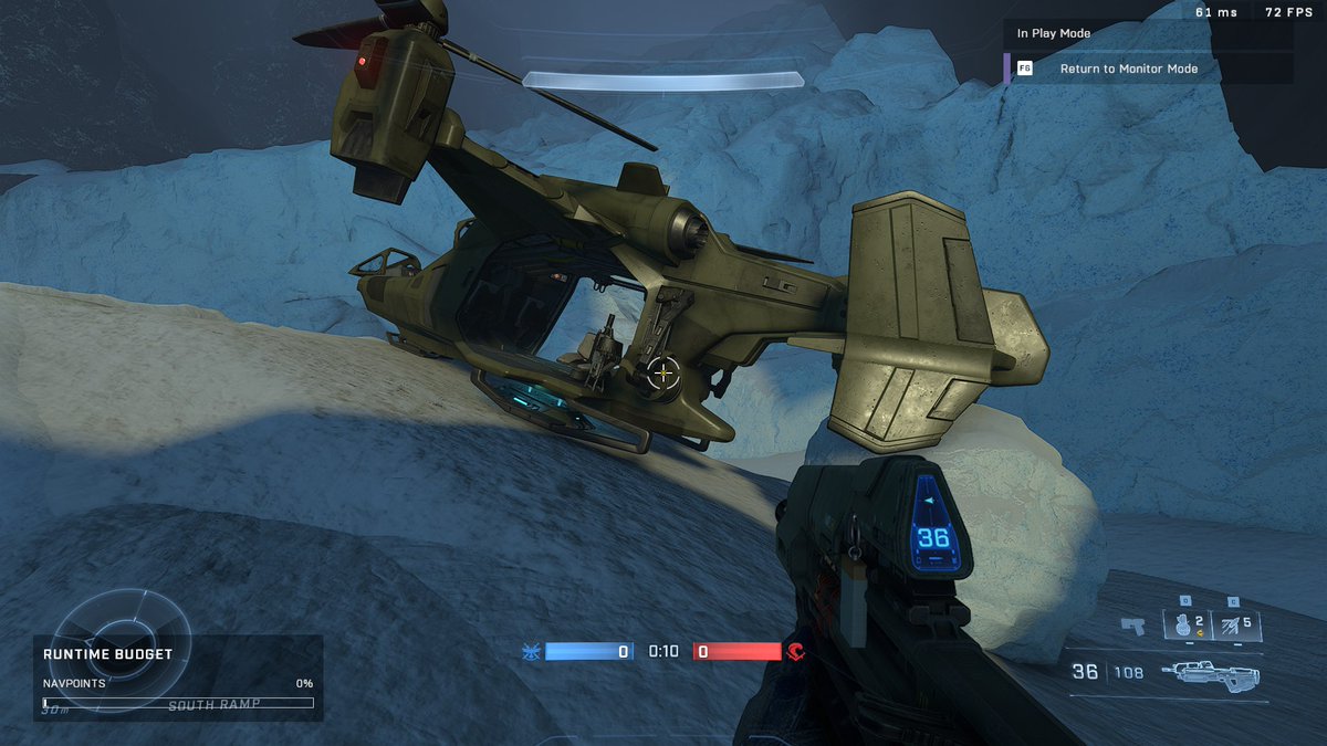 The Falcon is a bit too tail heavy compared to Reach...