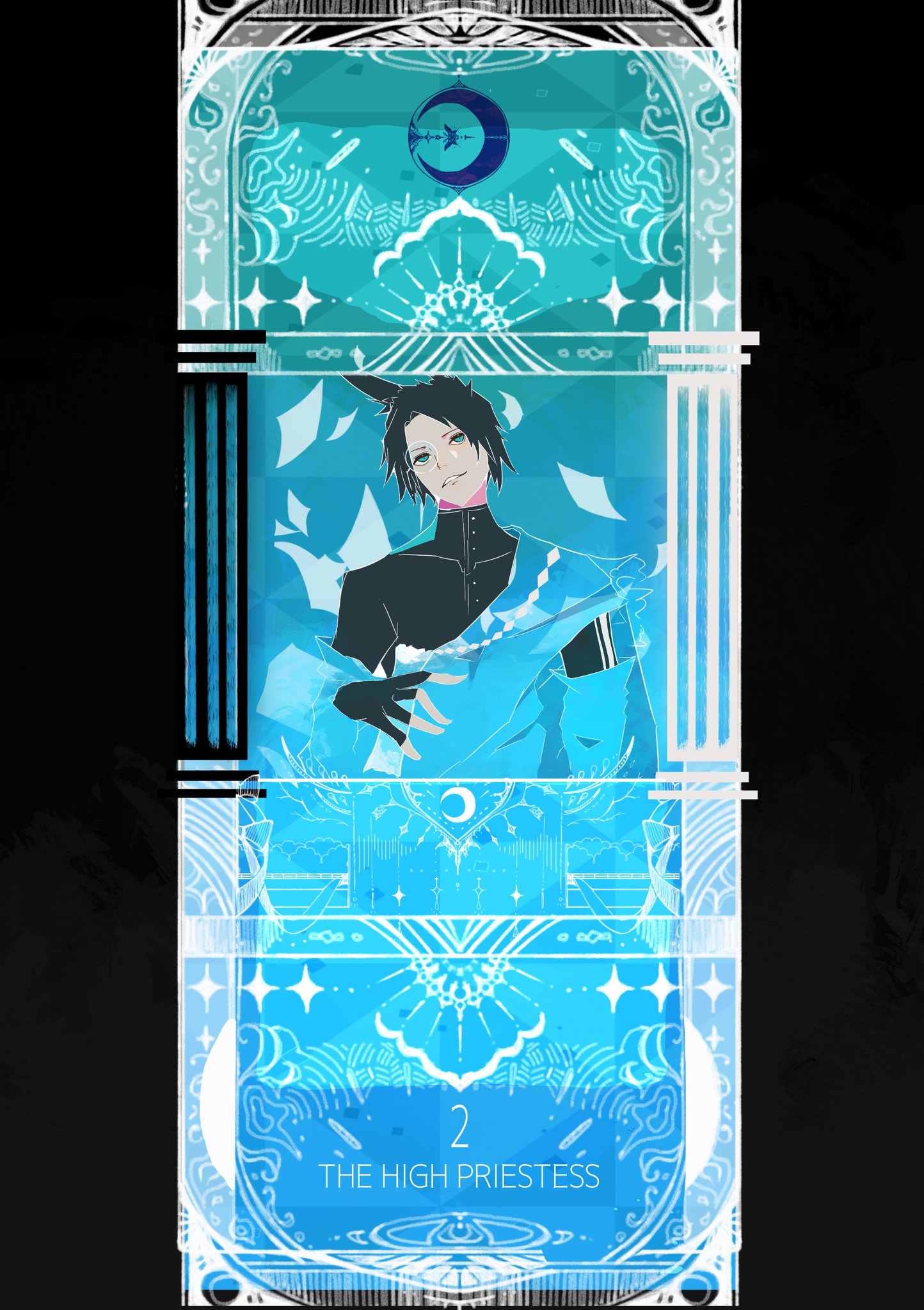 専用　clampタロットカード THE HIGH PRIESTESS II rectangle_large_type_2_bff2f6b