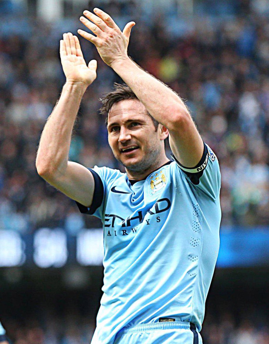 Manchester City signed Frank Lampard on a one year loan deal