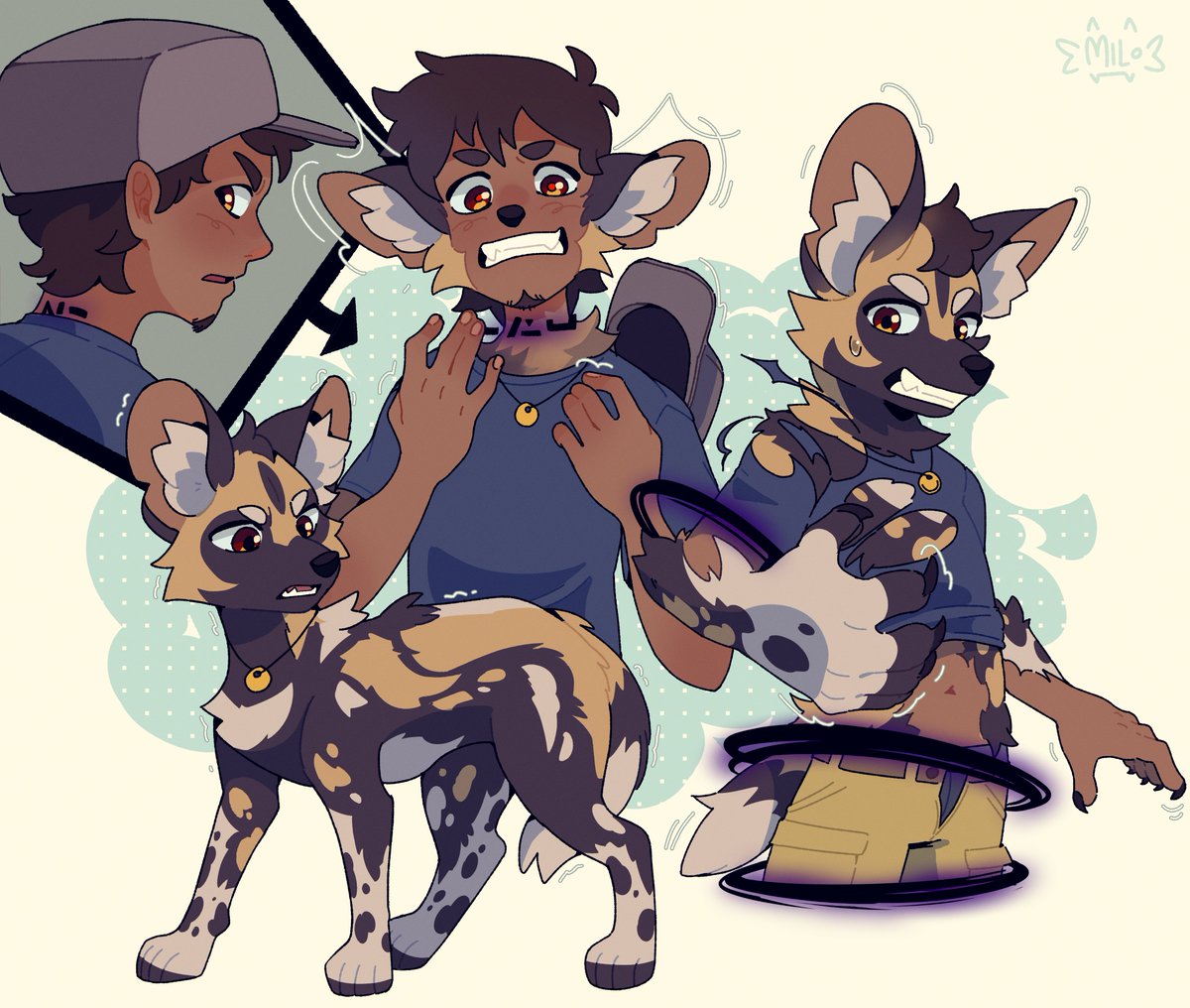 That Isle Beav' (@thatislebeaver) on Twitter photo C-Chi-- CHI?! First #TFTuesday in Dogust and s-seems like I'm ending up a bit of a wild dog! (or y-you know, painted dog!) 🐾✨
Wonderful art by <a href="/showolmes/">Milo ★ COMMISSIONS OPEN</a>! :3 Many thanks again! C-Chi-- CHI?! First #TFTuesday in Dogust and s-seems like I'm ending up a bit of a wild dog! (or y-you know, painted dog!) 🐾✨
Wonderful art by <a href="/showolmes/">Milo ★ COMMISSIONS OPEN</a>! :3 Many thanks again!