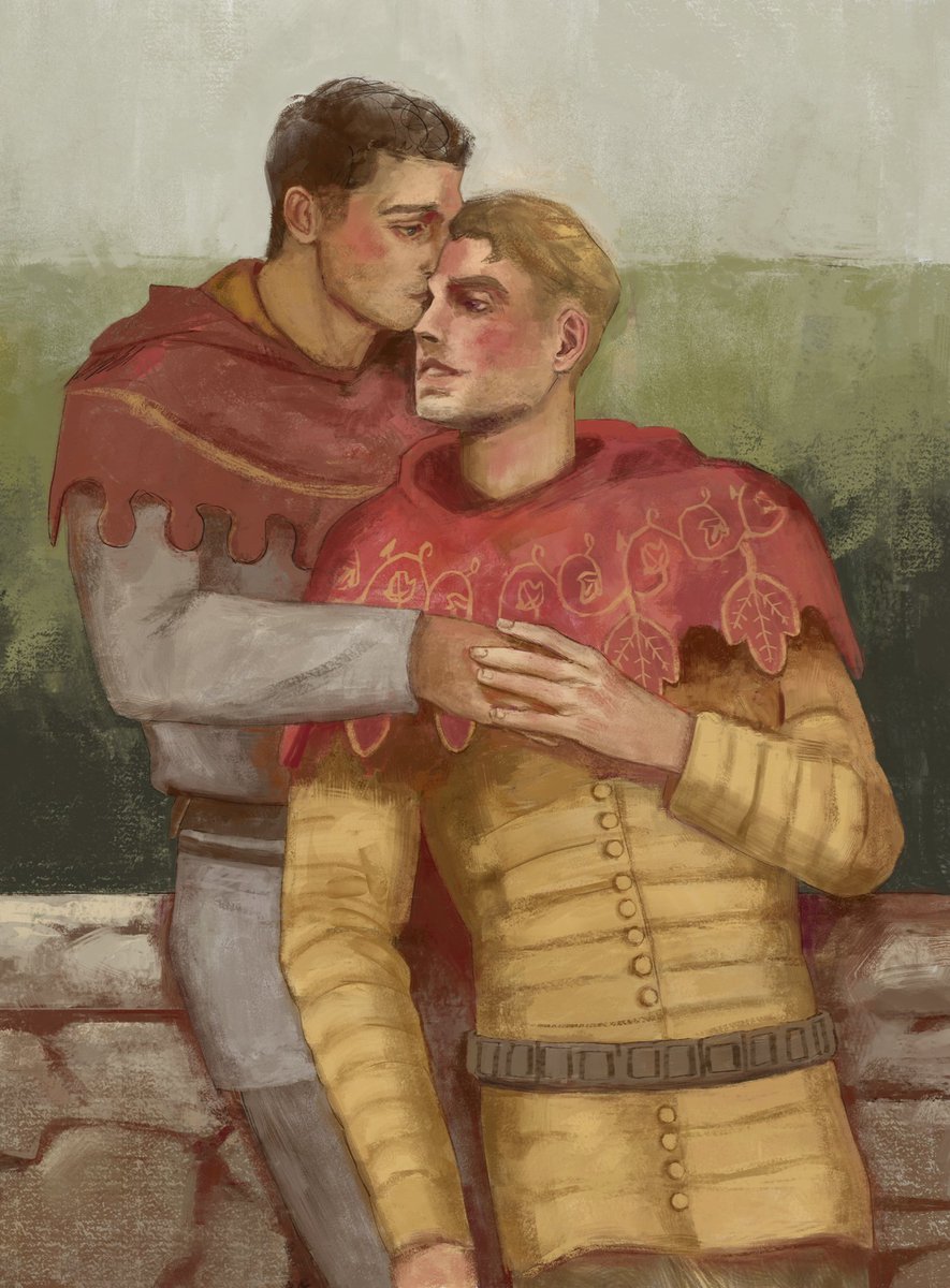 This Hansry art that i made still makes me so happy. I love the texture and the colors 🥰