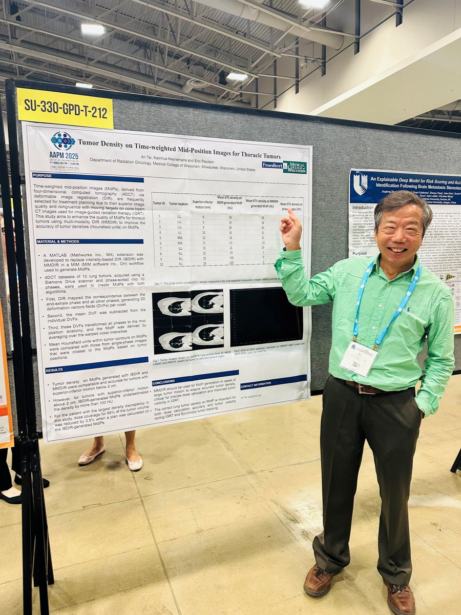 #MCWRADONC was well represented at American Association of Physicists in Medicine (AAPM)'s annual meeting.