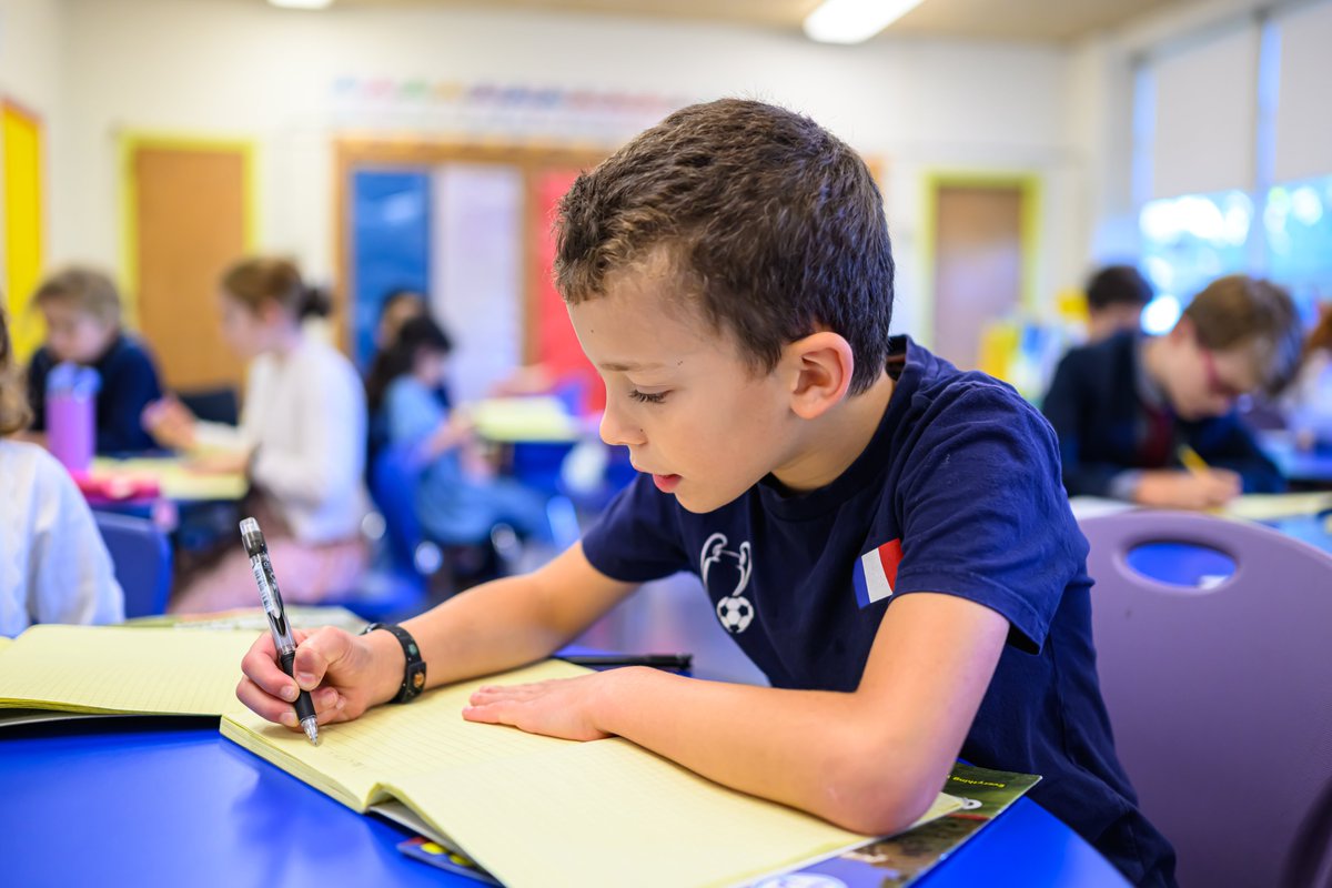 🌍Multilingualism, built in from the start!
At ISB, students grow up bilingual (French-English) &amp; explore Spanish or Mandarin from Grade 2.
In Middle &amp; Upper School: add German, Spanish, or Mandarin + IB or French Bac.

🧠 A global education!
Learn more: isbos.org/academics/acad…