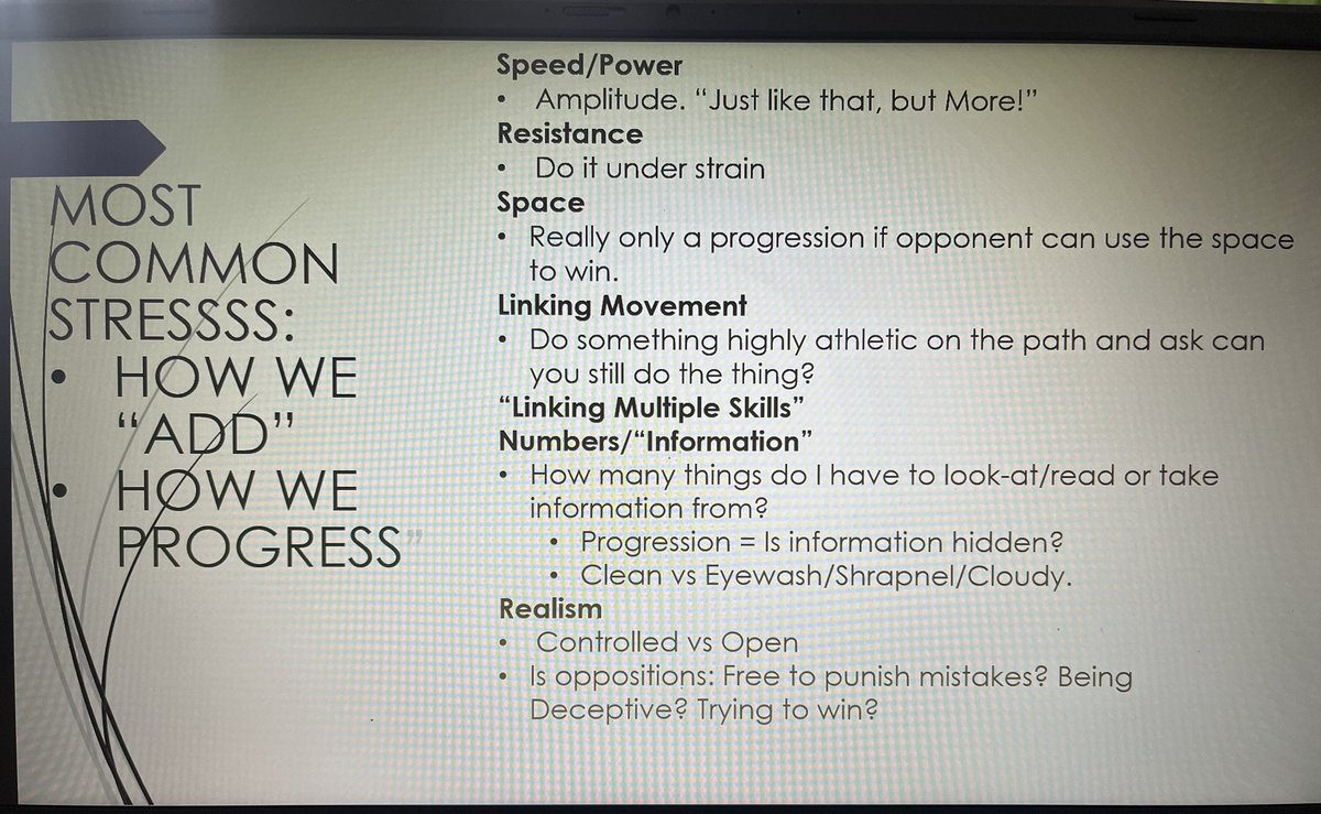 We are a week into camp. Your drills should be getting progressively “more”.
Stretch goals. Learning. You don’t build doing what you can already do.