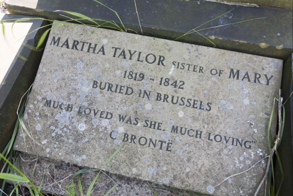 Nick_Holland_'s tweet photo. Martha Taylor died in Brussels but her memorial is in Gomersal, West Yorkshire. She was the inspiration for Jessy Yorke in Shirley by Charlotte Bronte, and Charlotte’s tribute to the friend she loved is in Shirley and on this menorial stone. https://t.co/AbVypLyMsk