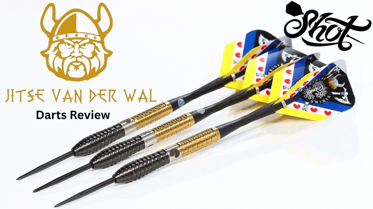 Darts Review Channel (@dartsreviewchan) on Twitter photo Check out my review of these <a href="/Shot_Darts/">Shot Darts</a> Jitse Van Der Wal darts, a rather nice front weighted spring onion style dart, all info in video here: youtu.be/3NmRMV87lAk Check out my review of these <a href="/Shot_Darts/">Shot Darts</a> Jitse Van Der Wal darts, a rather nice front weighted spring onion style dart, all info in video here: youtu.be/3NmRMV87lAk