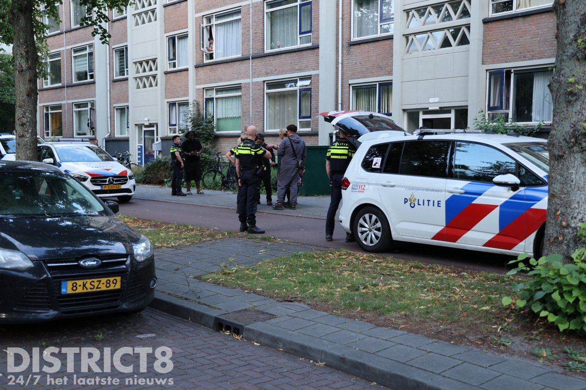 Steekpartij op de Steenwijklaan in Den Haag