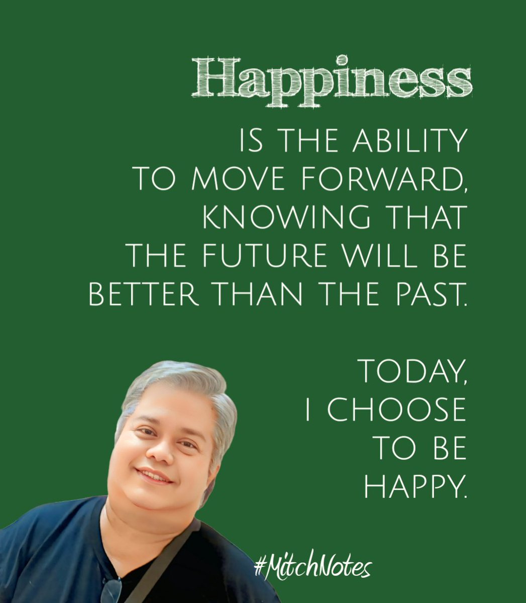 iamMitchDuran's tweet image. #WednesdayMotivation 
#BeHappy
#MitchNotes