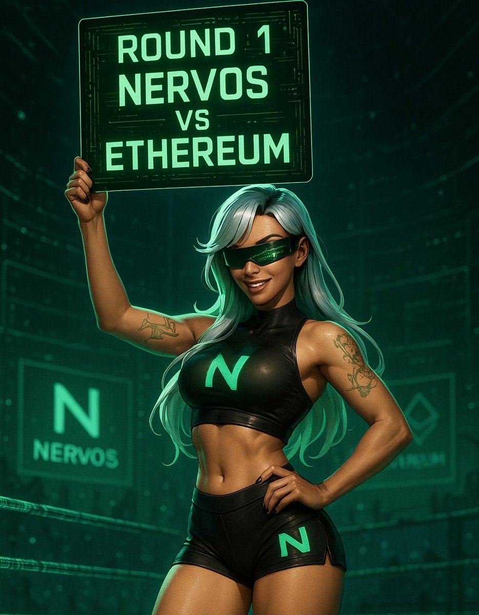 DoberSquad's tweet photo. 🥊 Round 1 : Nervos VS Ethereum 
Time to break it down. Here's what Nervos does better than Ethereum and why $CKB isn't just another alt-L1.
🧵👇🏿 https://t.co/dYGK0e6JEN