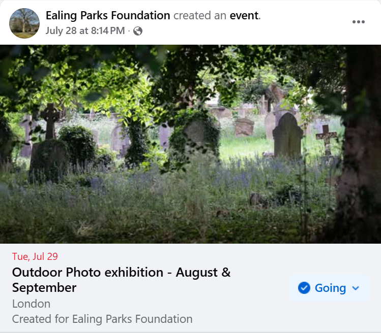Sorcha Ní Ruaidh (@sorchaniruaidh) on Twitter photo <a href="/EalingHour/">Ealing Hour</a> If anyone is walking down South Ealing Road past the cemetery, do drop in and have a look at the photo exhibition! #EalingHour <a href="/EalingHour/">Ealing Hour</a> If anyone is walking down South Ealing Road past the cemetery, do drop in and have a look at the photo exhibition! #EalingHour