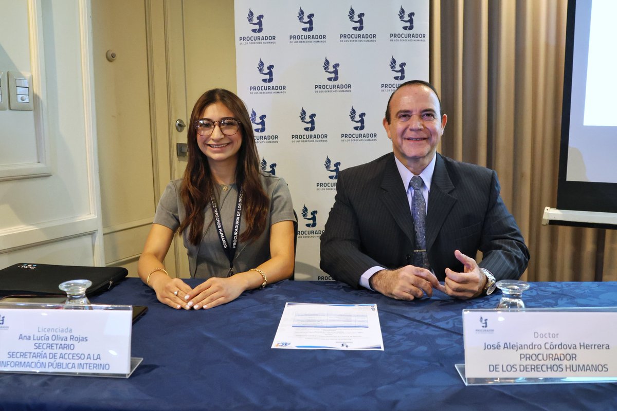 PDHgt's tweet photo. 📍#Guatemala
Con el propósito de promover la #transparencia y contribuir al ejercicio informado del #periodismo, la Institución del @PDHgt, por medio de la Secretaría de #AccesoALaInformación Pública #SECAI realizó una jornada dirigida a periodistas de distintos medios de comunicación.
Durante la actividad, se abordaron aspectos clave del Derecho de Acceso a la #InformaciónPública, incluyendo su marco general y el procedimiento para garantizar su cumplimiento.