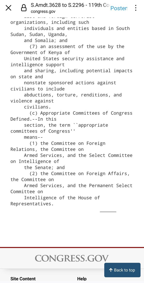 Global Intelligence (@g8gist) on Twitter photo US James Elroy <a href="/SenatorRisch/">Jim Risch</a> Formally Moves Bill To Review Kenya's Non-<a href="/NATO/">NATO</a> Ally Status Due To @WilliamSRuto's Dealing With Sudan's RSF, Diplomatic Fallout, Extrajudicial Massacre And Massive Corruption ~ G.I.S.T Command <a href="/GIST_Gov/">Global Command</a> With UK <a href="/GCHQ/">GCHQ</a> & <a href="/NSAGov/">NSA/CSS</a>.
congress.gov/amendment/119t… US James Elroy <a href="/SenatorRisch/">Jim Risch</a> Formally Moves Bill To Review Kenya's Non-<a href="/NATO/">NATO</a> Ally Status Due To @WilliamSRuto's Dealing With Sudan's RSF, Diplomatic Fallout, Extrajudicial Massacre And Massive Corruption ~ G.I.S.T Command <a href="/GIST_Gov/">Global Command</a> With UK <a href="/GCHQ/">GCHQ</a> & <a href="/NSAGov/">NSA/CSS</a>.
congress.gov/amendment/119t…
