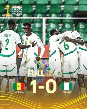 🔚 FULL-TIME

🇸🇳 Senegal 1-0 Nigeria 🇳🇬

⚽ Christian Gomis (SEN)

A narrow defeat for the Super Eagles B in our CHAN 2024 opener.

#SuperEaglesB #CHAN2024 #NGASEN #TotalEnergiesCHAN2024 #SoarSuperEagles