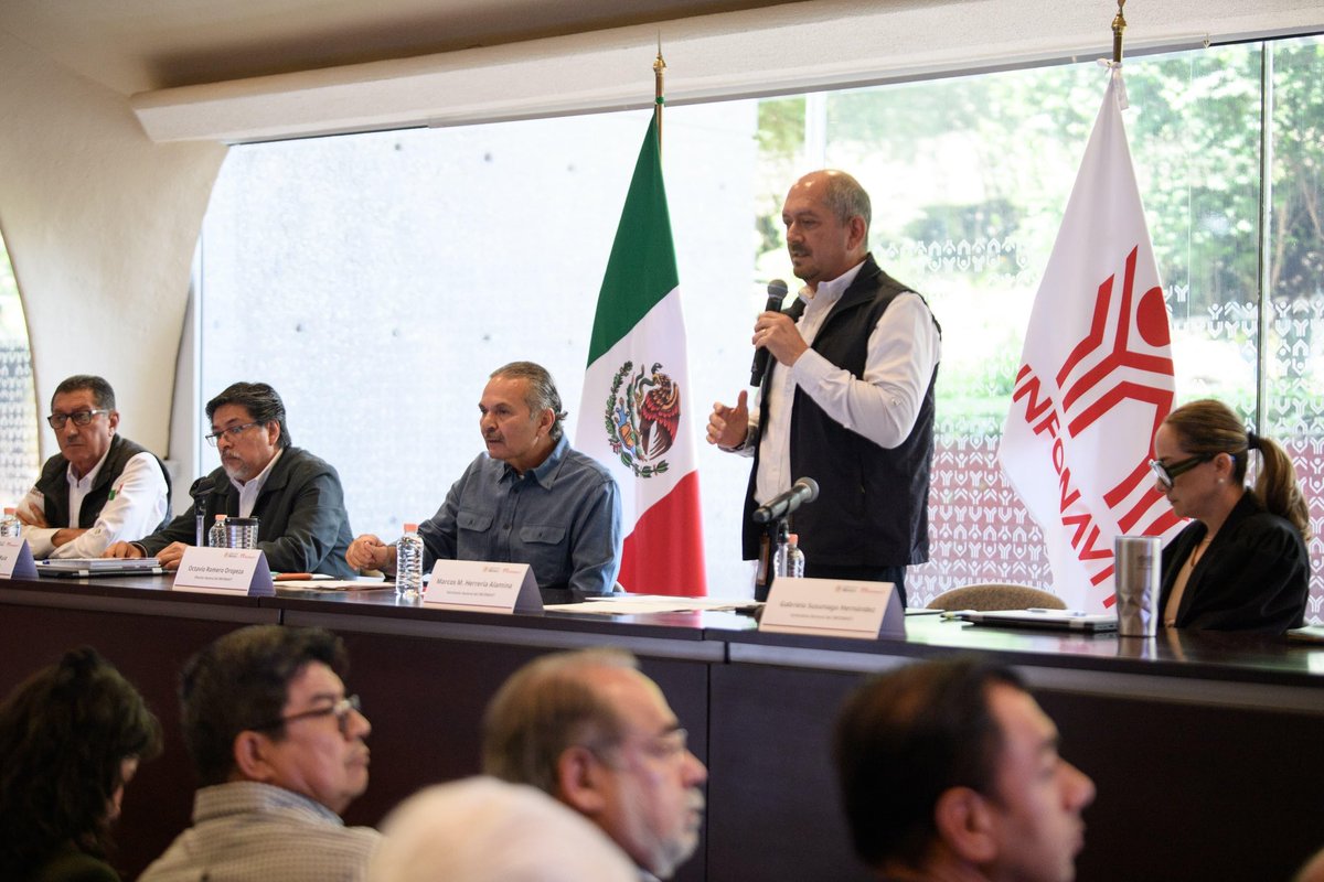 Octavio Romero (@octavioromero_o) on Twitter photo Para cumplir la meta de 1.2 millones de casas -impulsadas por la Presidenta <a href="/Claudiashein/">Claudia Sheinbaum Pardo</a>- realizamos la Reunión Estratégica Acelerada #ViviendaParaElBienestar, enfocada en acelerar la construcción de vivienda digna para quienes más la necesitan.
Nos reunimos con los Para cumplir la meta de 1.2 millones de casas -impulsadas por la Presidenta <a href="/Claudiashein/">Claudia Sheinbaum Pardo</a>- realizamos la Reunión Estratégica Acelerada #ViviendaParaElBienestar, enfocada en acelerar la construcción de vivienda digna para quienes más la necesitan.
Nos reunimos con los