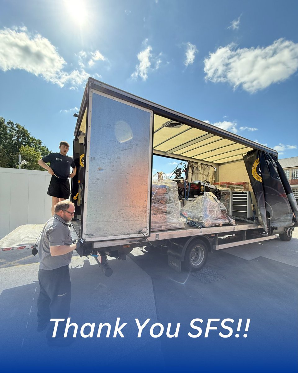 Thank you to Southampton Freight Services (SFS) for your continued support of the team! 

SFS are an independent, family-owned international freight forwarder and logistics provider, offering global services by air, sea, road and international courier - Go check them out!
